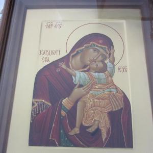 Кардиотисса или Сердечная. Икона писана в нашей мастерской мастером иконописцем Еленой.